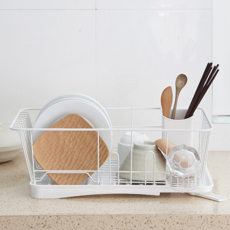 519碗碟架沥水架沥水篮单层碗筷架置晾放碗架子餐具厨房置物架