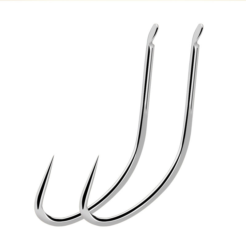 鱼钩盒装倒刺秋田日本进口细条长柄小鱼白条鱼钩