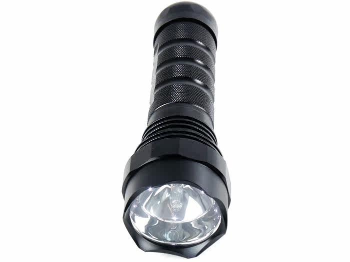 俱竞阳7013 35w氙气手电筒充电强光远射安保巡逻手持疝气探照灯