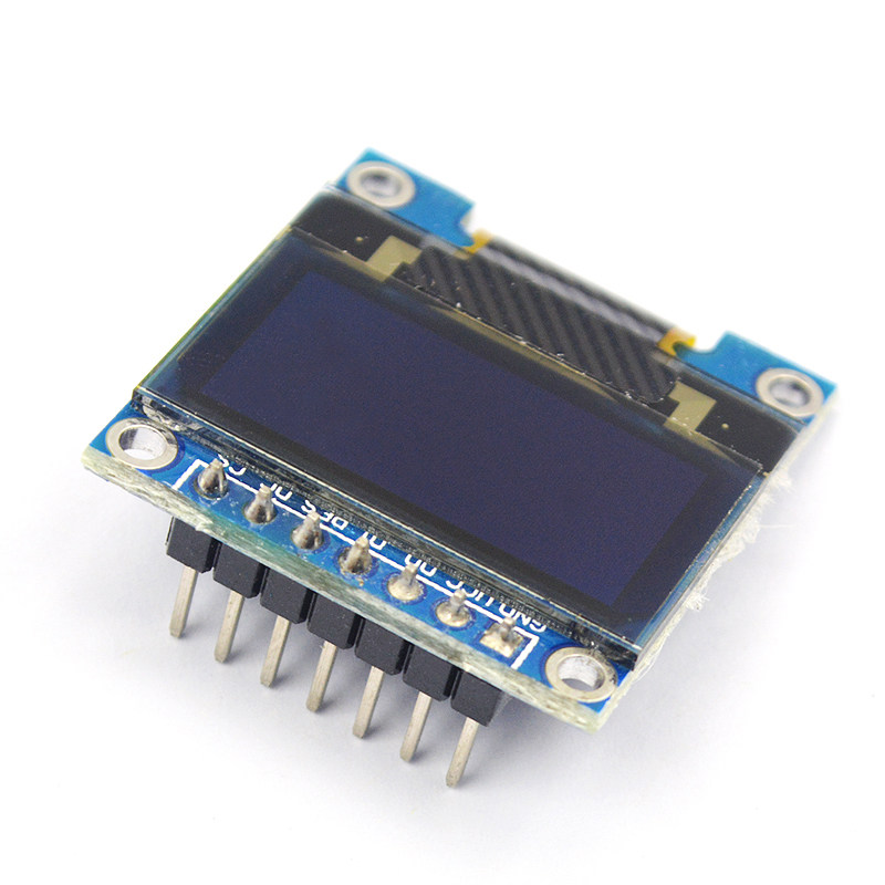 0.96寸oled显示屏模块 黄蓝双色屏幕开发板12864屏stm32 iic/spi