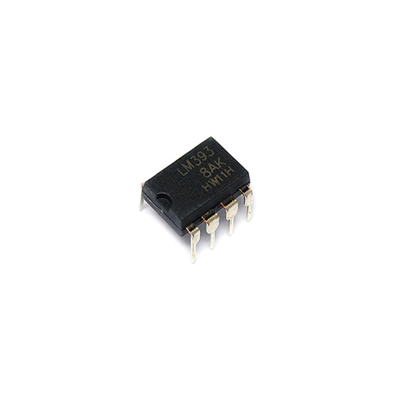 risym lm393p lm393 dip-8 ic 芯片 双路差动电压比较器(5个)