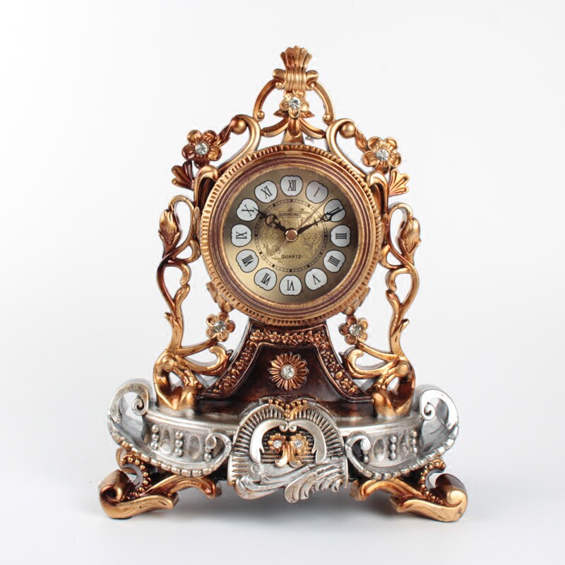 钟表座钟客厅欧式创意复古台钟摆件时钟桌上座钟