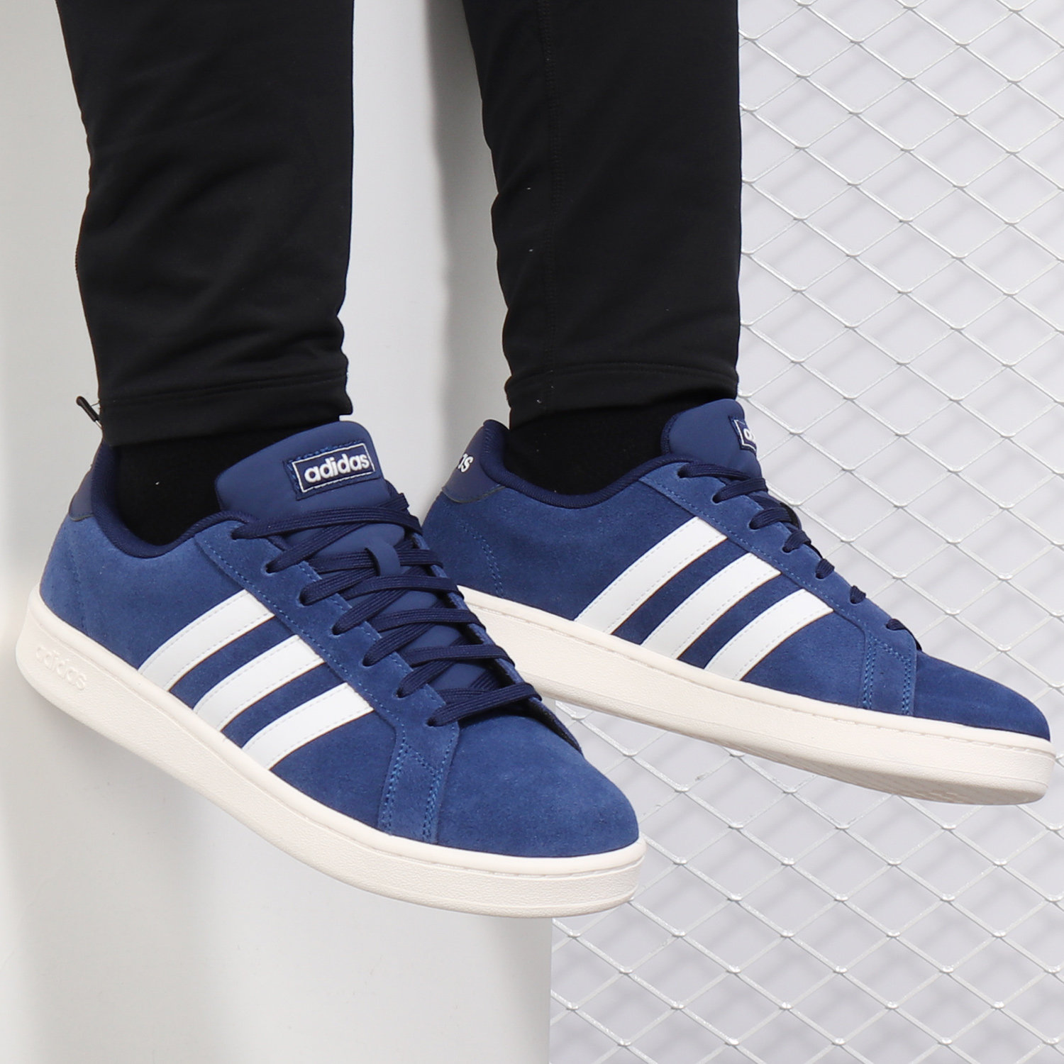 adidas阿迪达斯正品2019新款neograndcourt男子休闲鞋板鞋
