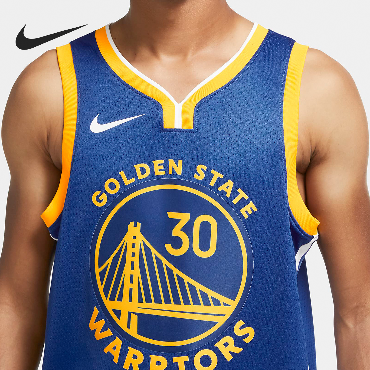 金州勇士队nike 赛季 2020 nike sw男子球衣新cw3665 耐克正品 nba