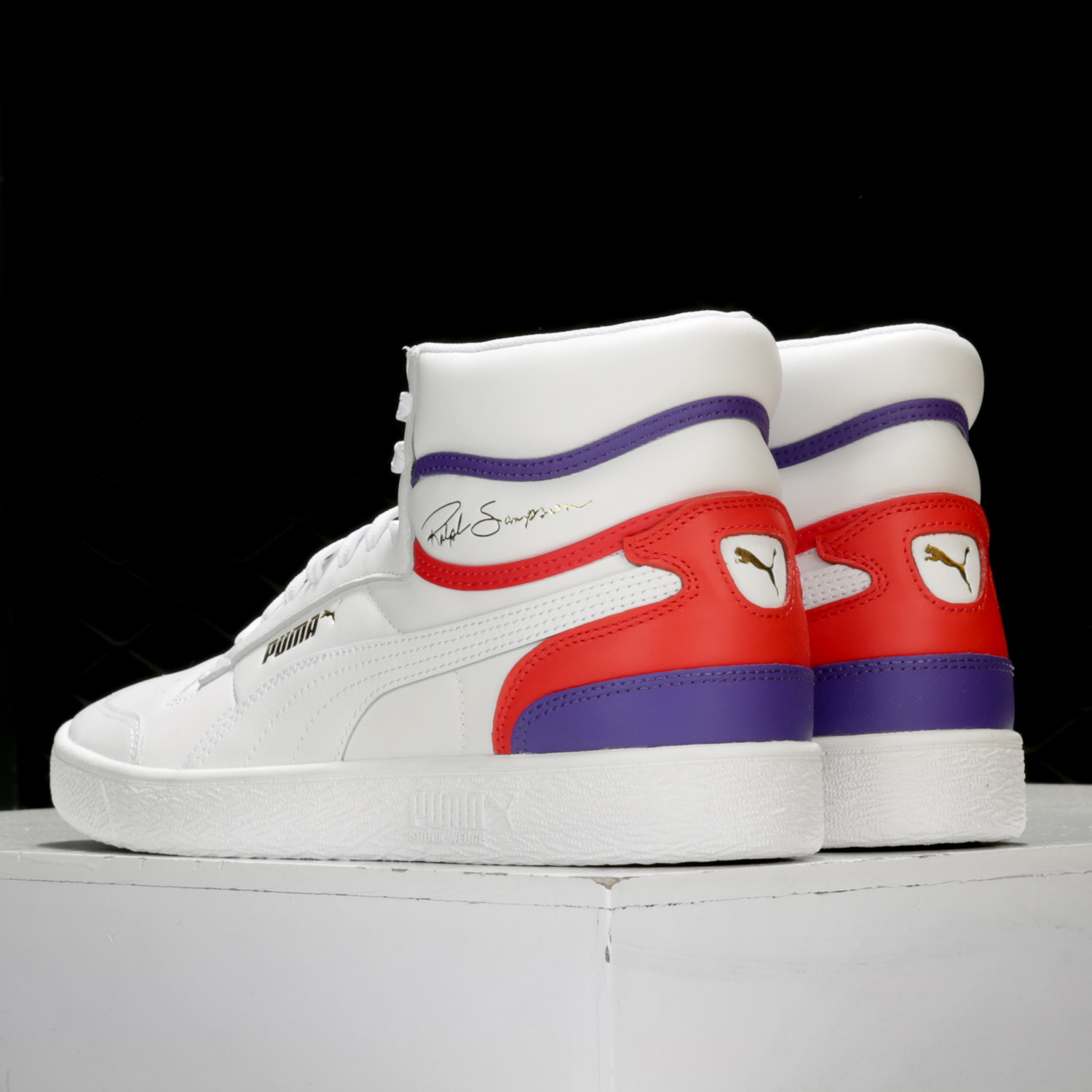 puma彪马正品ralphsampsonog联名签名款男女高板鞋