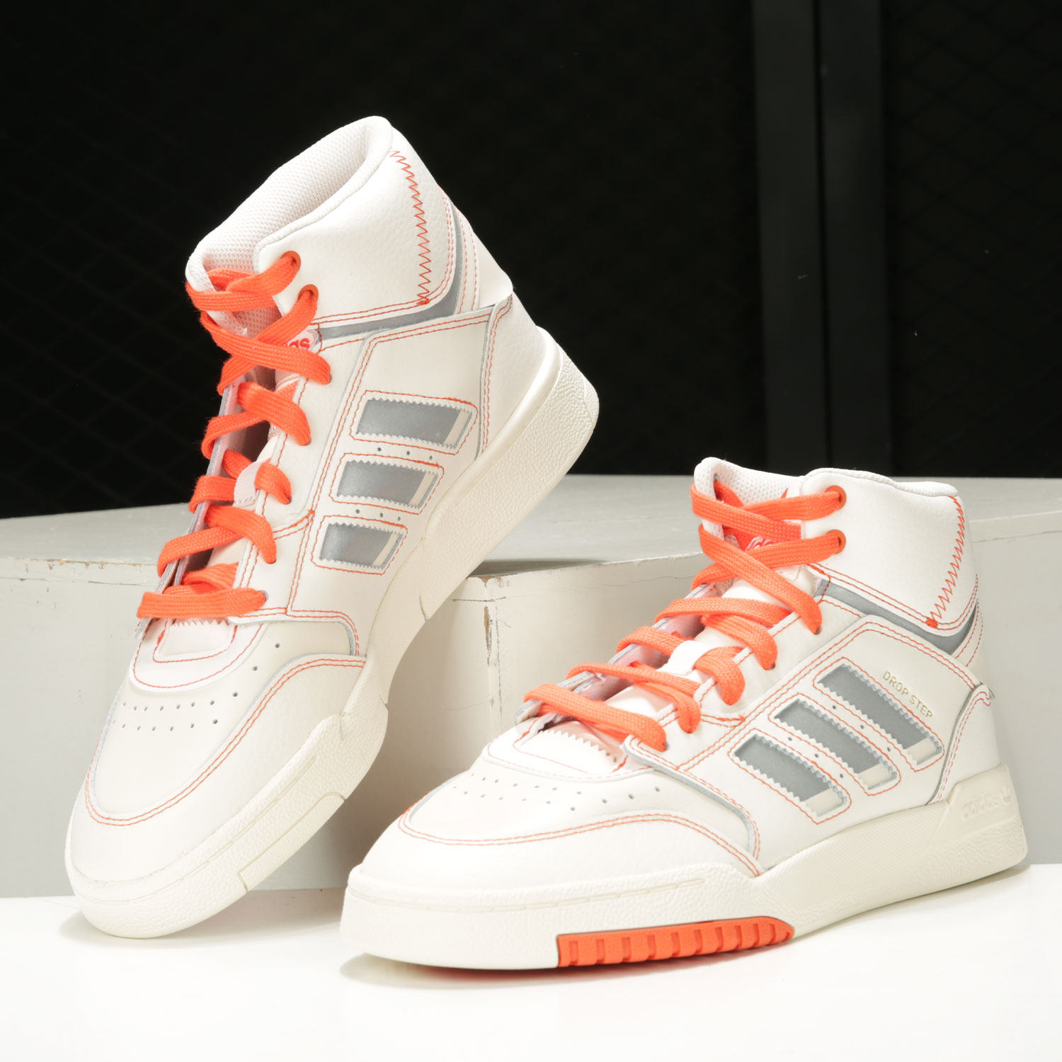 adidas阿迪达斯正品三叶草adidasdropstepxl男子休闲鞋板鞋