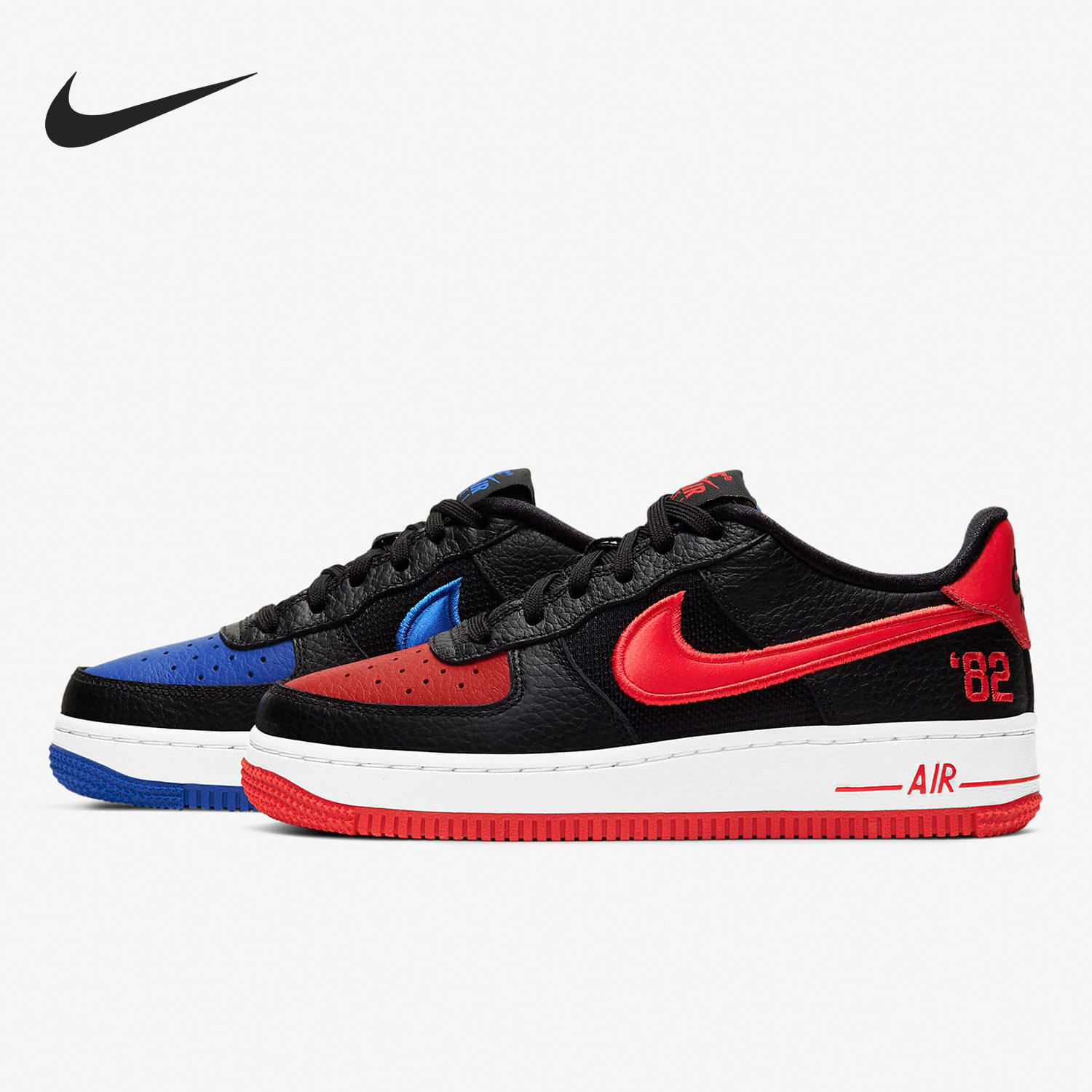 nike耐克正品airforce1lv8gs大童休闲运动童鞋运动鞋