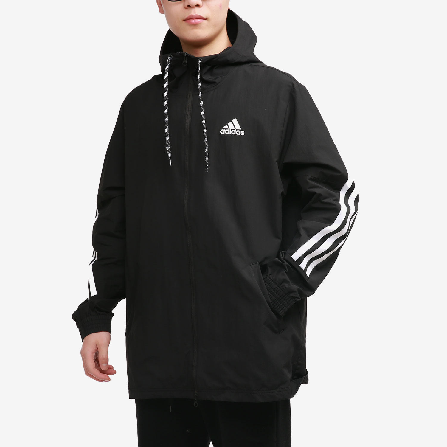 adidas阿迪达斯正品2021春季新款男子休闲运动夹克外套运动茄克