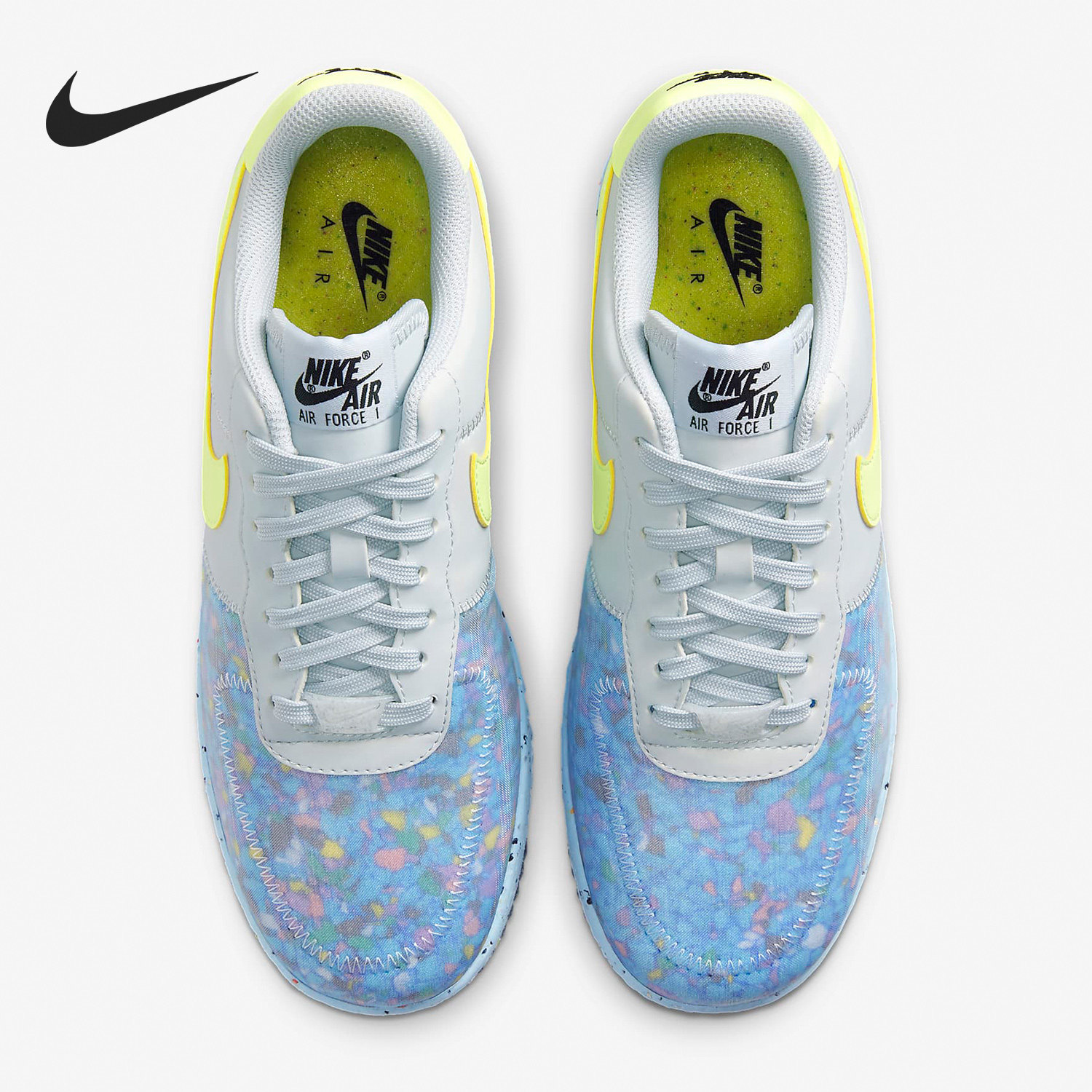 nike耐克正品airforce1crater女运动鞋休闲鞋板鞋拼接ct1986