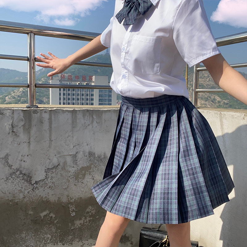 jk海苔深夜幻境正版原创创格小学生毕业照日半身裙