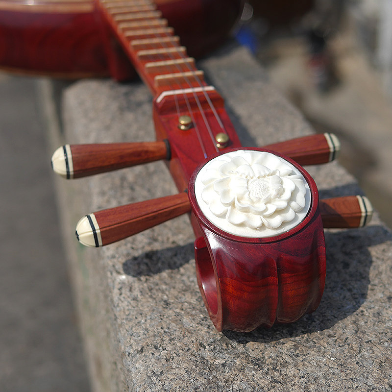 敦煌666m中阮上海民族乐器非洲紫檀木阮咸老阮