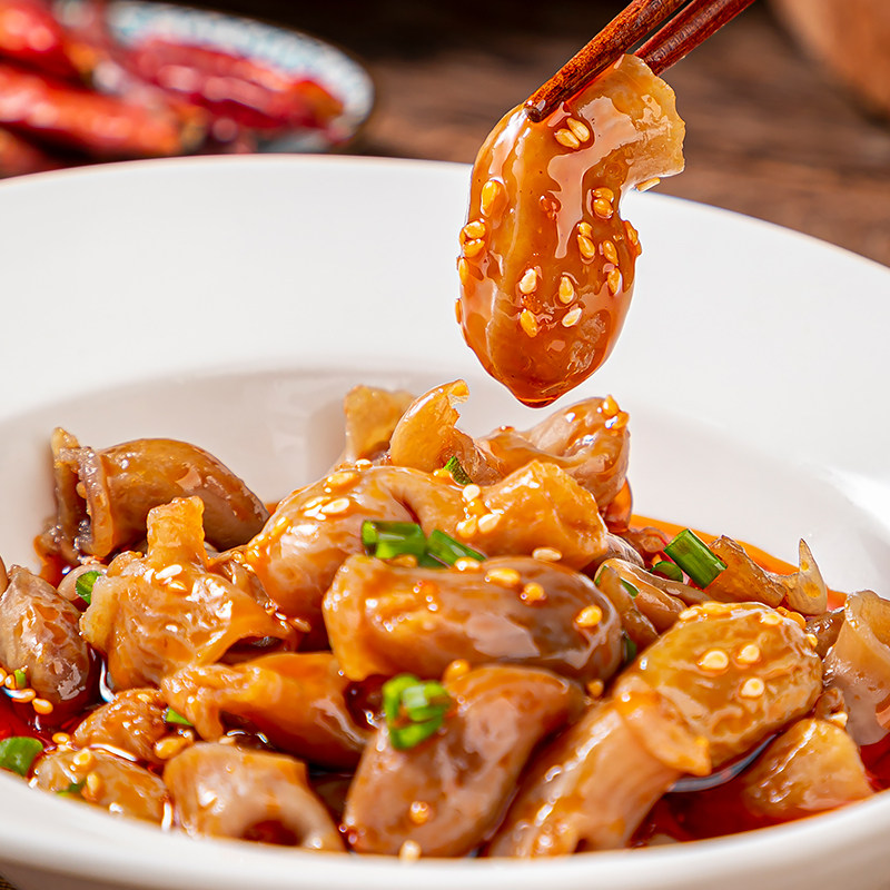 鱼肚椒香250g坡地麻辣鱼泡凉拌酒店饭店特色花胶