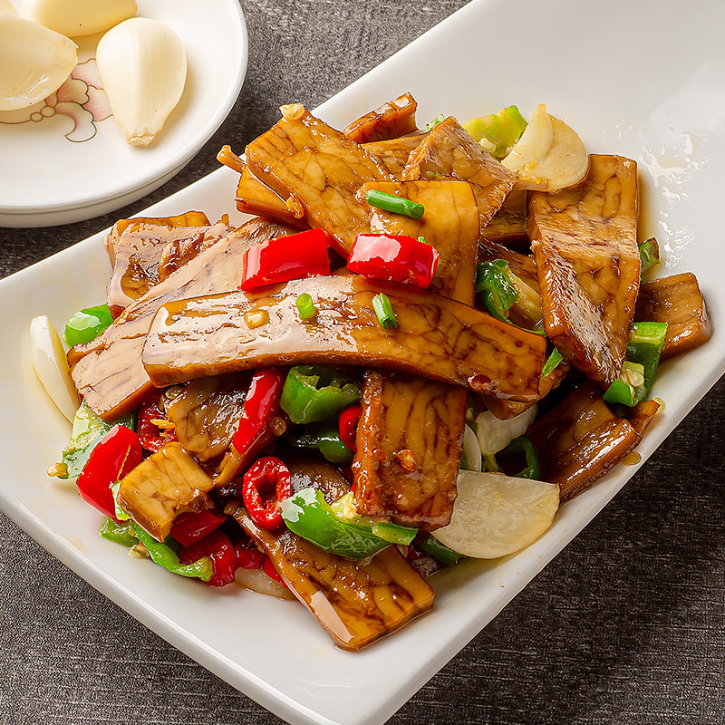 八宝香干150g豆腐干凉菜开袋即食素材酒店饭店豆腐干