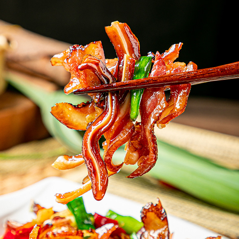 耳尖腊猪柴火150g湖南烟熏耳朵腊味卤肉类