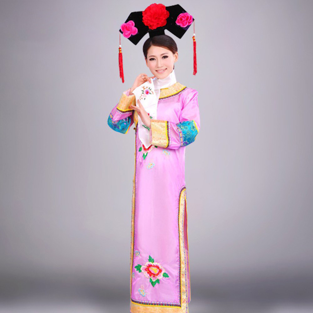 延禧攻略略同古装秦岚皇后妃满清格格清朝妃子民族服装