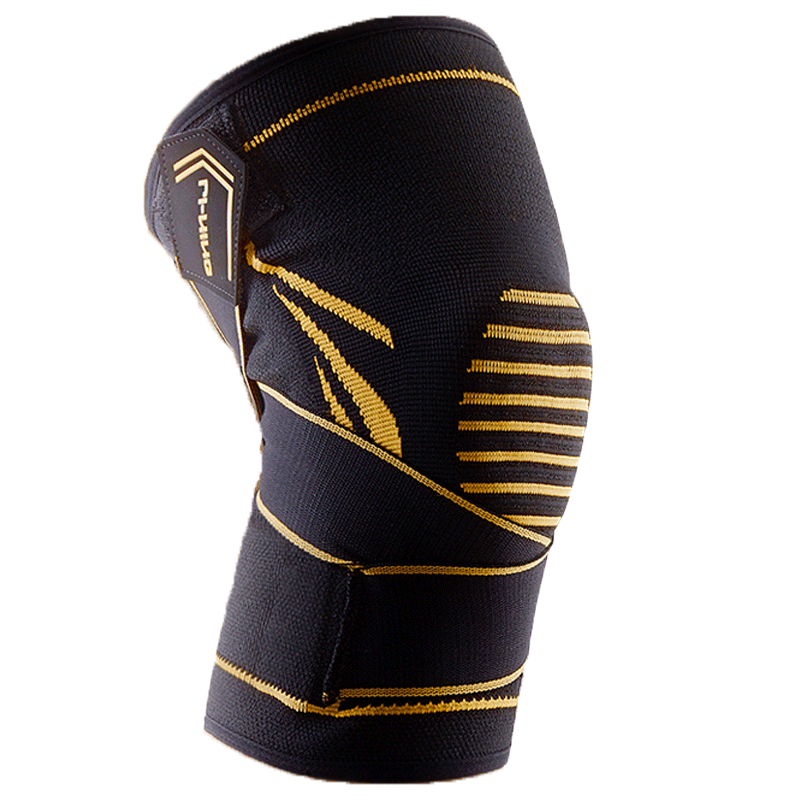 李宁运动护膝男篮球装备专业女跑步绷带膝盖关节护套长款保暖护漆