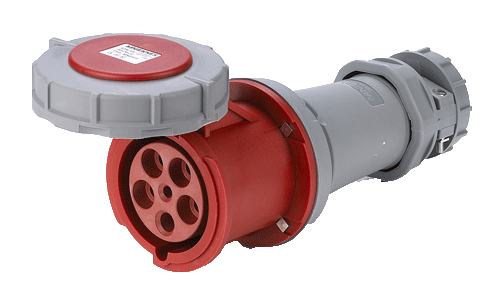 mn6522浙江国曼mnieknes五芯63a德标防水3p380v工业插头