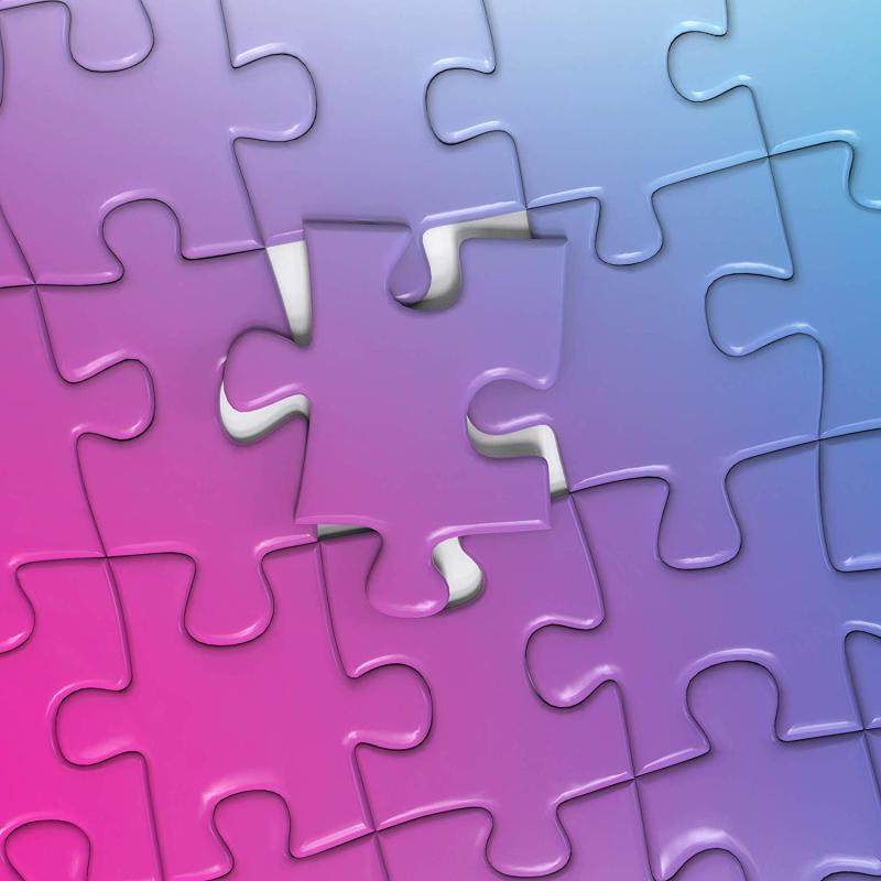 现货包邮betterco美国进口成人益智拼图彩虹渐变拼图