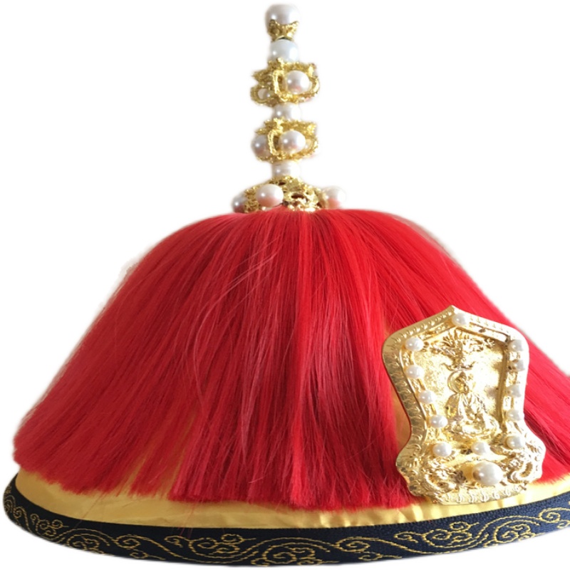 梨园春皇帝影视官帽高档高端康熙雍正2021新款帽子