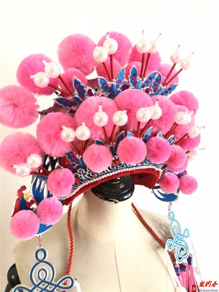 影楼小过帽子京剧头饰戏曲季戏曲主题美人冠美新娘头饰