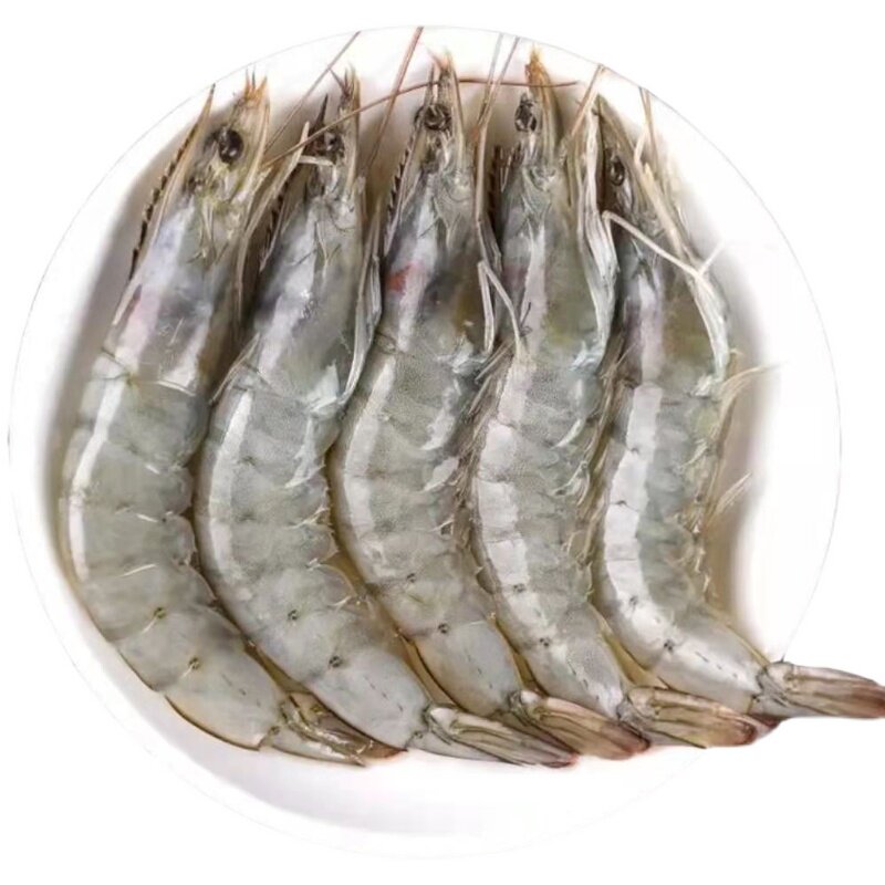 海鲜 水产 鲜活 虾 大虾 明虾基 围虾冷冻 新鲜 火锅食材海虾4斤