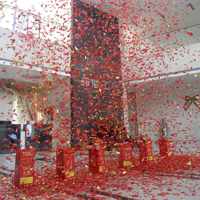 礼花花筒电子礼炮结婚结婚礼婚礼婚庆花瓣雨花炮礼花