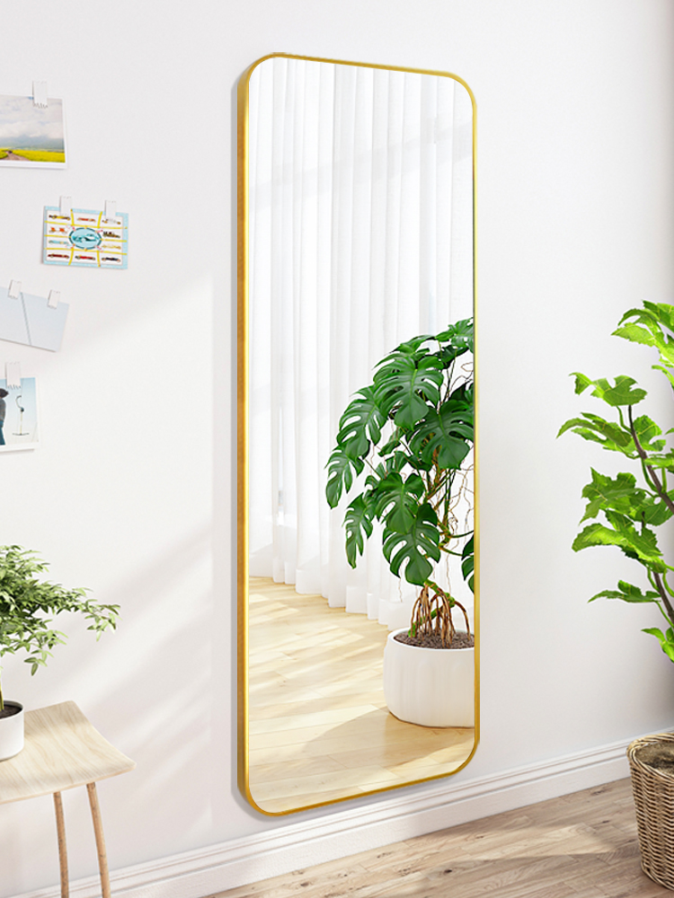 全身穿衣穿衣镜镜子壁挂贴墙网红卧室家用挂墙穿衣镜