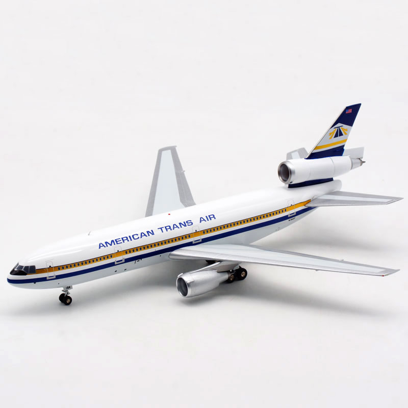 inflight飞机模型合金美国环美航空麦道dc1040n184at飞机模型