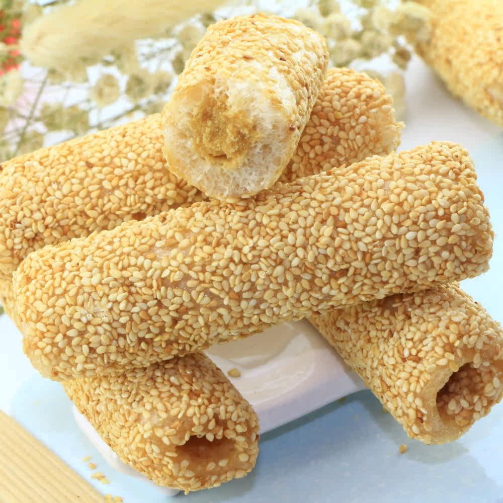 尝香棒芝麻棒14根装网红夹心芝麻棒成人休闲零食大礼包