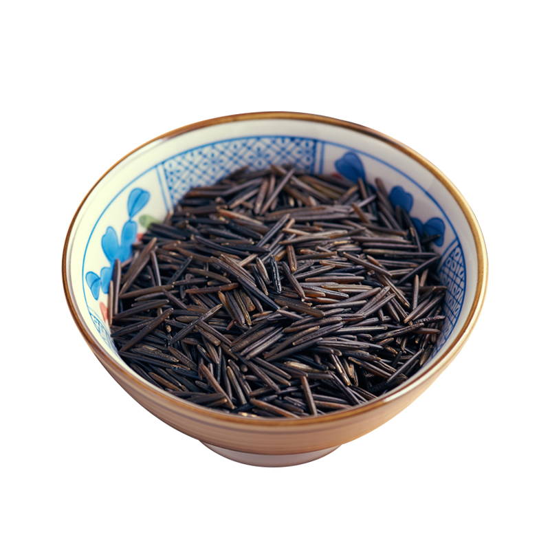 野米冰湖号野454克美国苏比利尔天然松针米菰米黑米