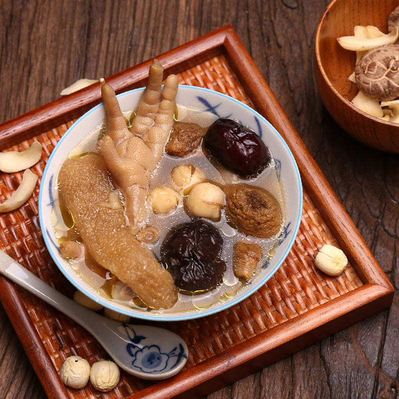 汤料姬松茸竹荪菌菇汤三菇广东煲汤滋补营养传统滋补品其他