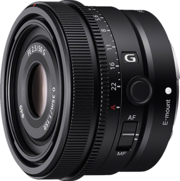 定焦微单 现货 50mm f2.5 sony 索尼 全画幅g镜头 sel50f25g - 爱购网