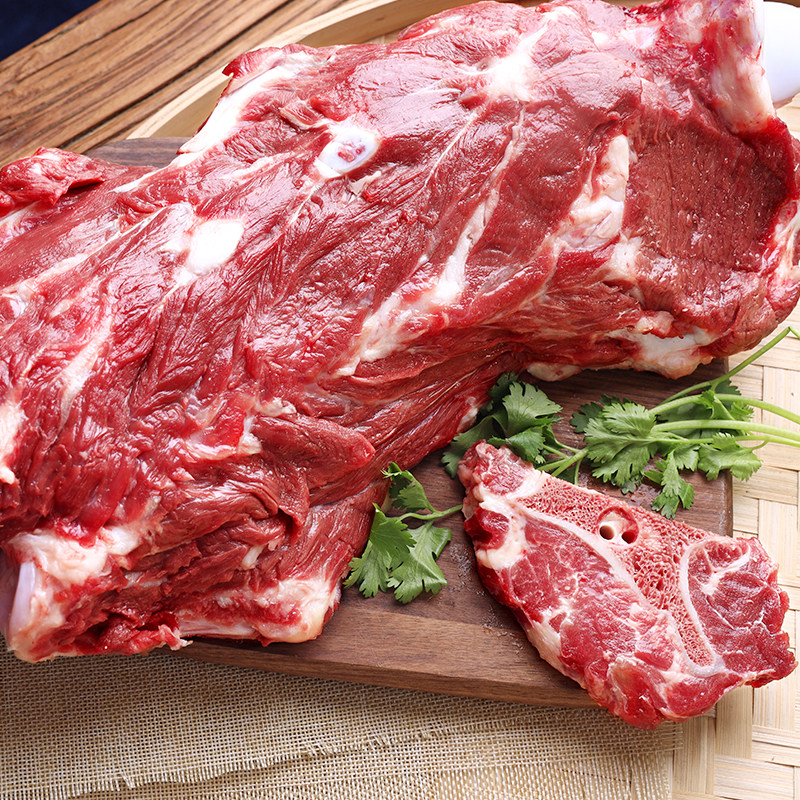 骨牛骨头新鲜肉牛脊骨蝎子生鲜冷冻牛脖大骨生牛肉