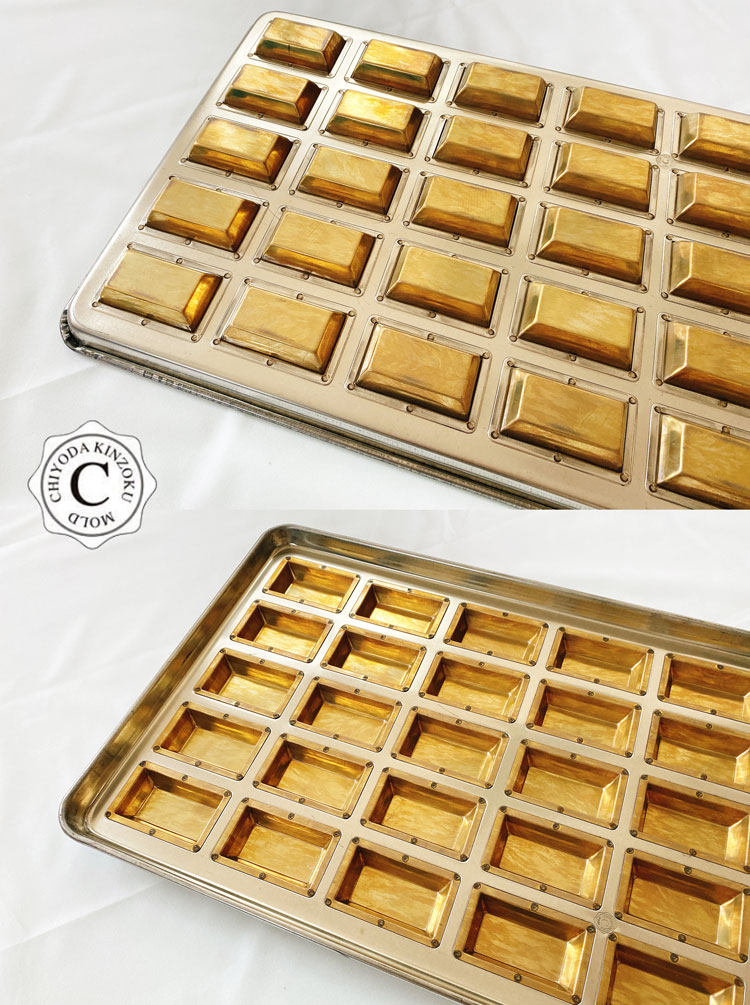 现货日本chiyoda千代田商用大尺寸25连深型费南雪78mm烘焙模具