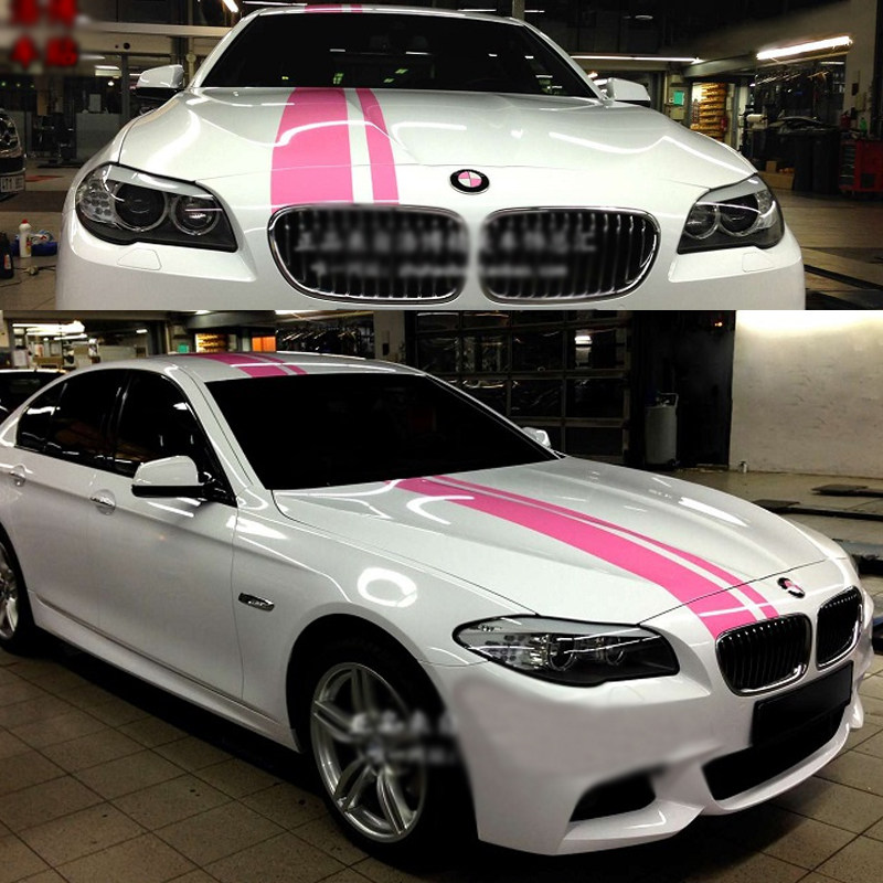 车贴宝马x6x1x3x5贴纸x4平行线改装引擎拉花汽车装饰贴