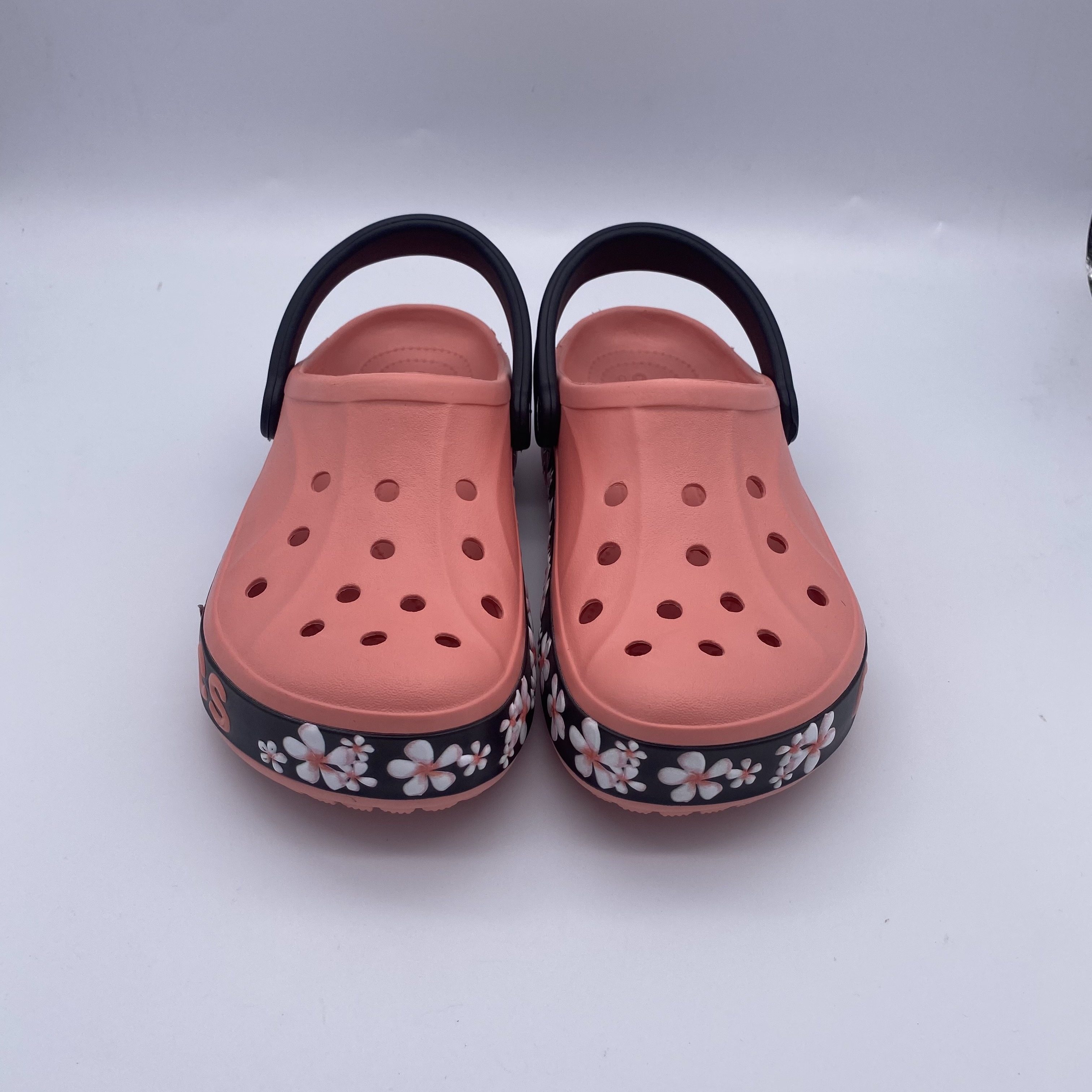 cross女鞋夏季情侣贝雅雅卡骆班沙滩复古印花洞洞鞋