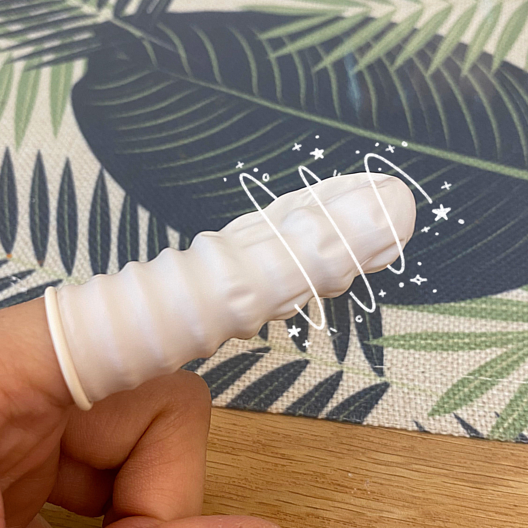 指套红豆粘土一次性橡胶塑胶过敏指纹ab滴胶手工制作工具