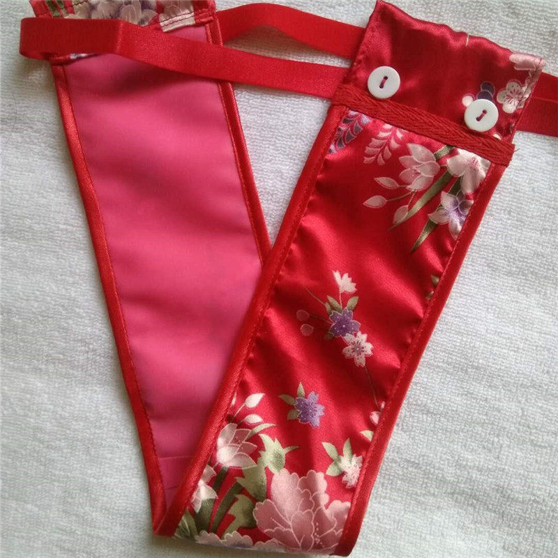 胶皮月老老式月经通用卫生带古香缎卫生裤男女平角裤