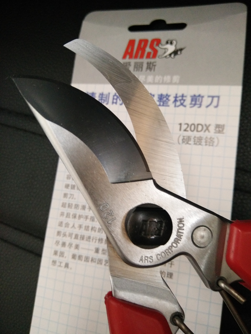 日本进口正品ars爱丽斯修枝剪爱丽丝120dx剪刀整枝剪果树剪刀剪子
