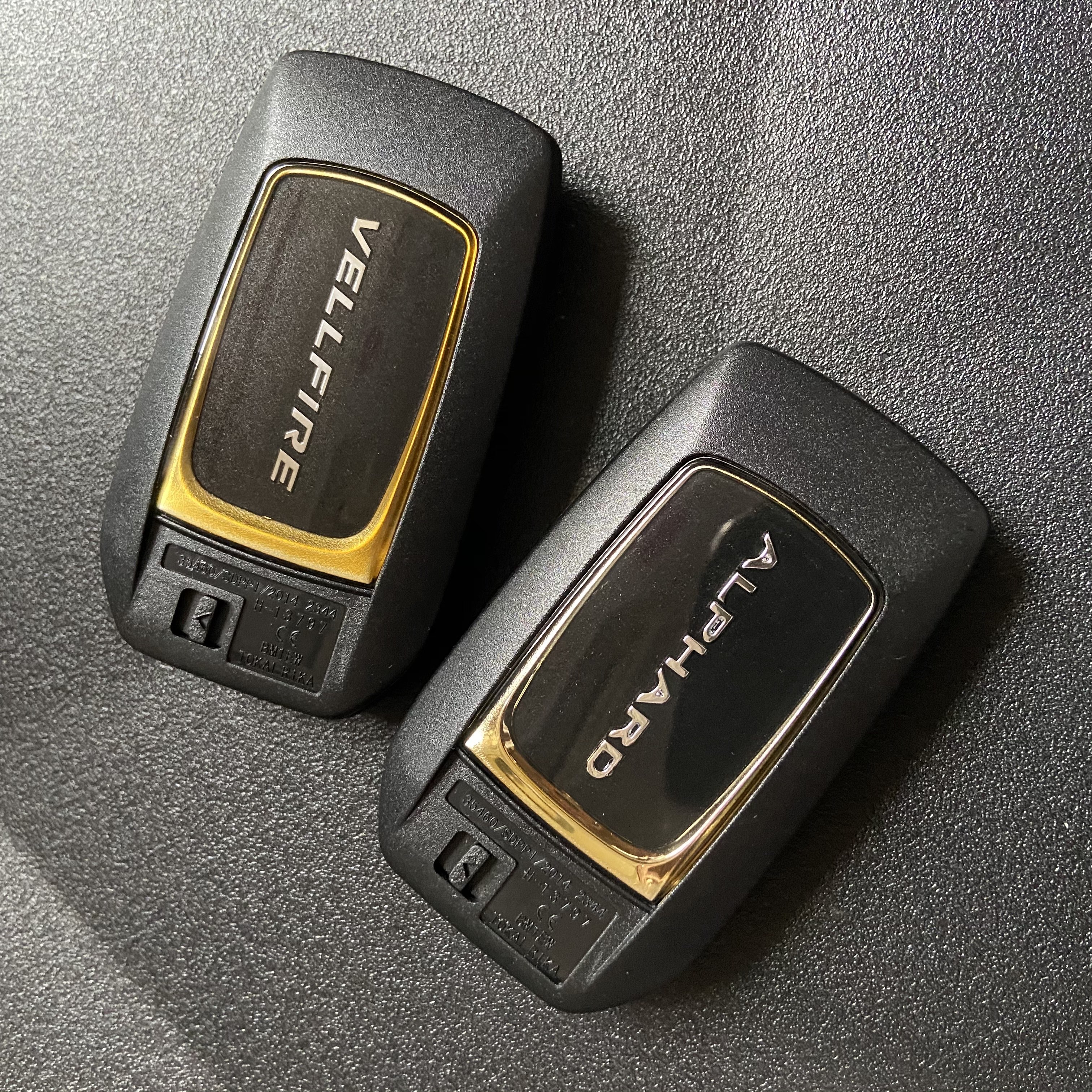 适用于老丰田vellfire威尔法埃尔法alphard大霸王遥控钥匙改装壳