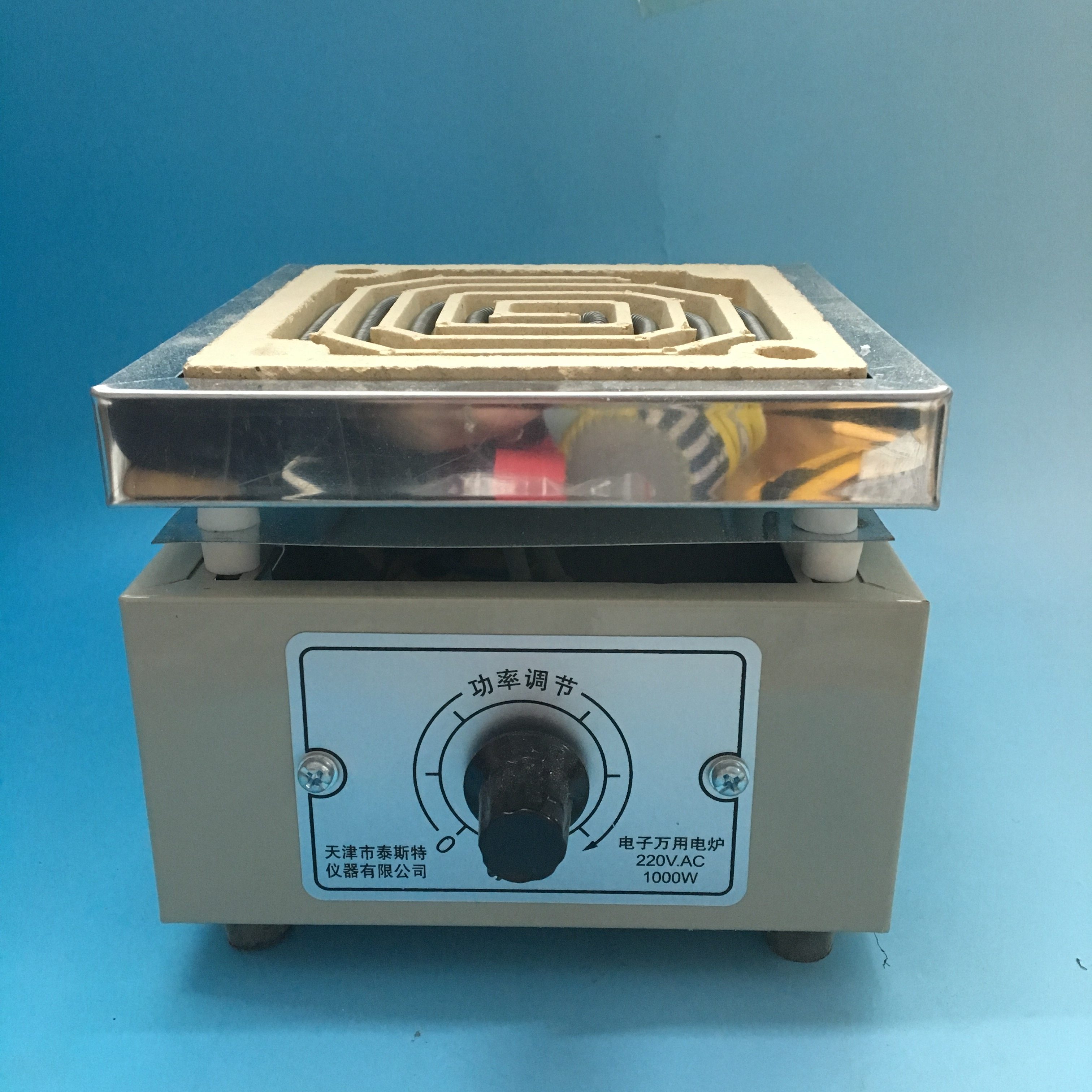 单联1kw电子调温万用电炉1000w天津泰斯特dk-98-实验电炉