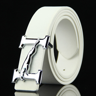 白色皮带女款简约休闲百搭时尚装饰宽腰带女韩版平滑扣学生牛仔裤