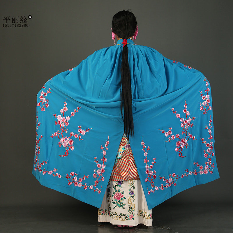 披风平丽缘戏曲京剧斗篷粤剧雪楼梅花古装古装戏民族服装