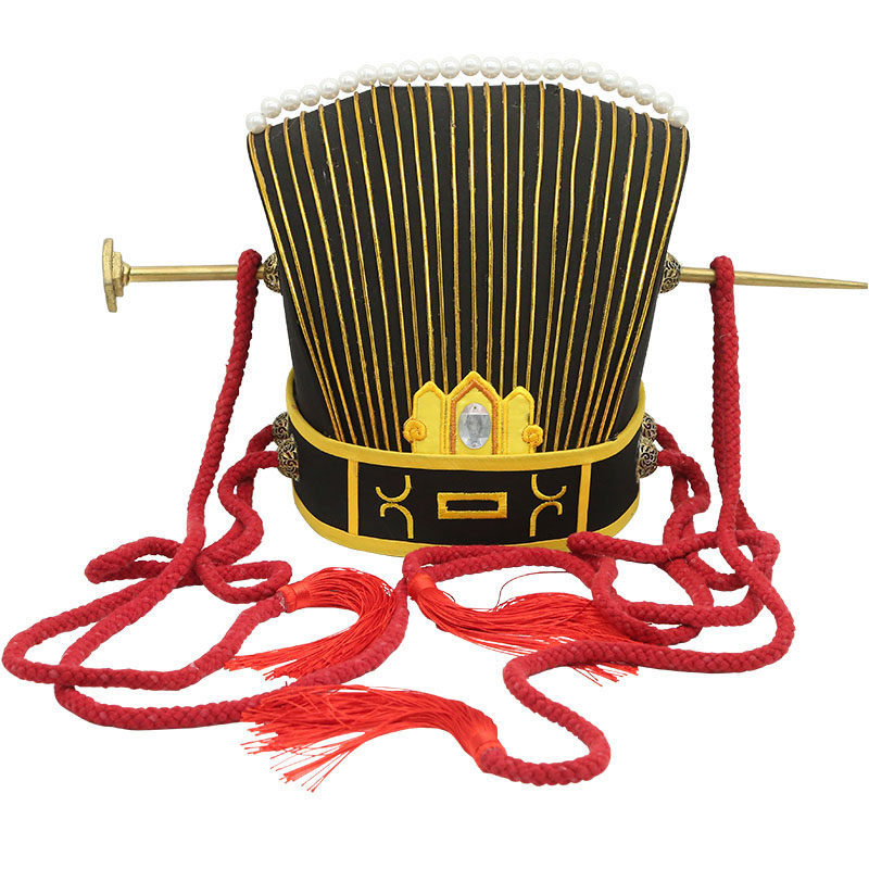 平丽缘汉服帽子影视古装冠发明朝汉朝头饰演出古典舞配饰