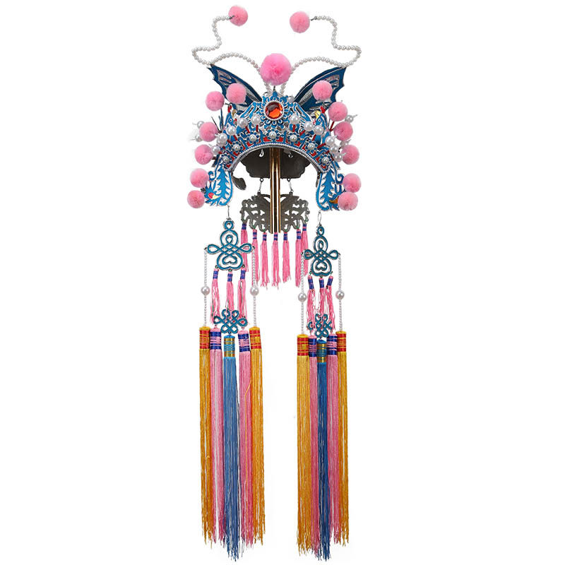 头饰戏曲盔头戏剧舞台演出出戏京剧豫剧武旦民族服装