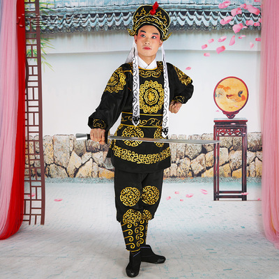 戏曲男兵京剧豫剧越剧武生武将士兵龙套衣套衣舞台演出兵服小兵民族
