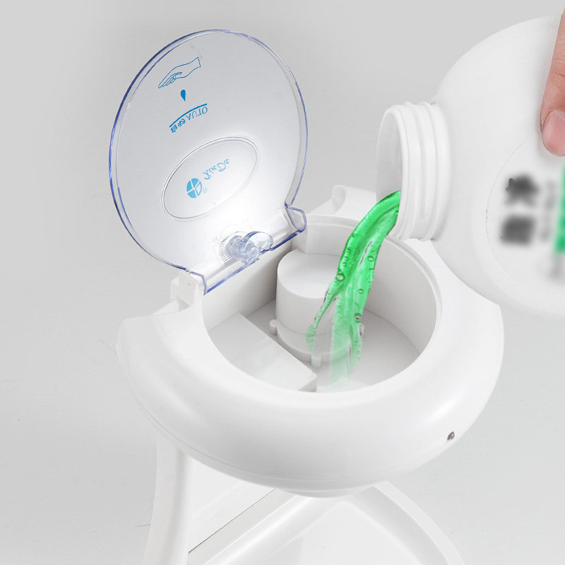 皂液打孔感应卫生间洗手液盒壁挂洗洁精带接水皂液器