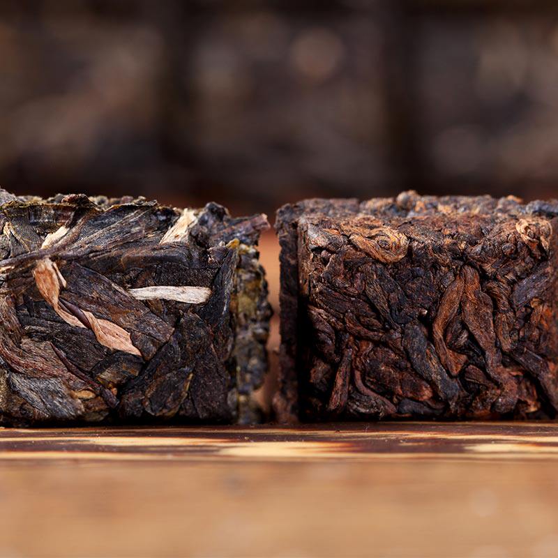 恒丰昌2015年巧克力状生熟礼盒装组合云南景谷茶叶普洱茶熟茶生茶