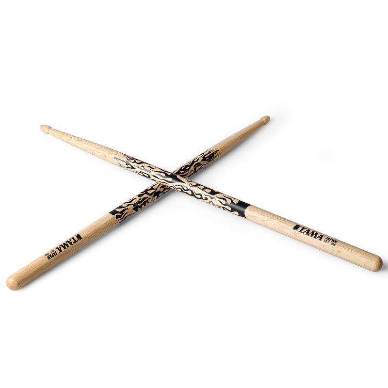 鼓鼓tama进口traditional火焰骷髅鼓棒架子架子鼓棒鼓鼓棒