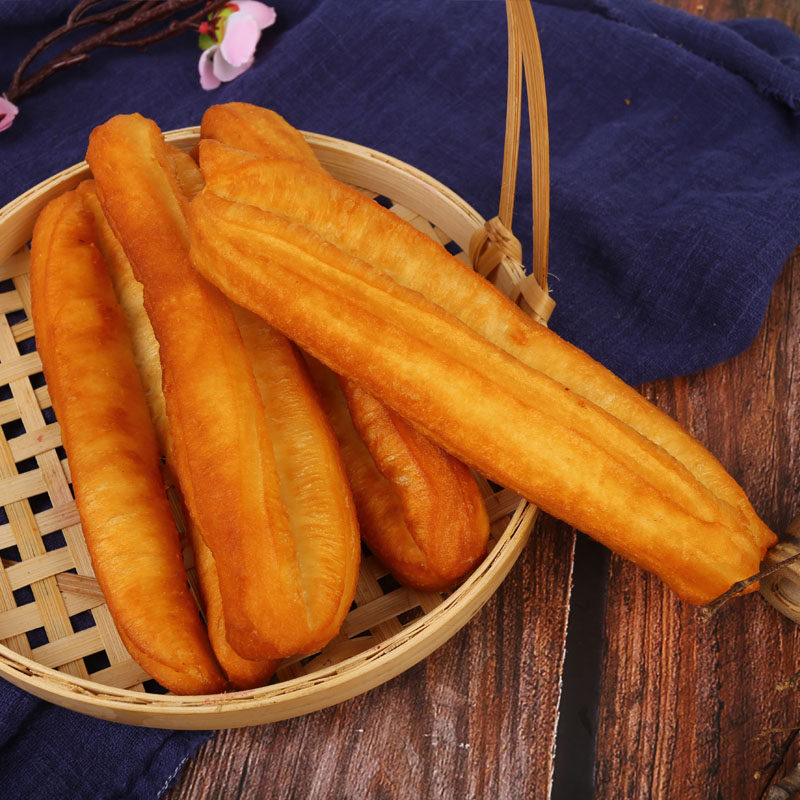 安井香脆油条半成品 放心网红 营养早餐 油炸小吃食品450g